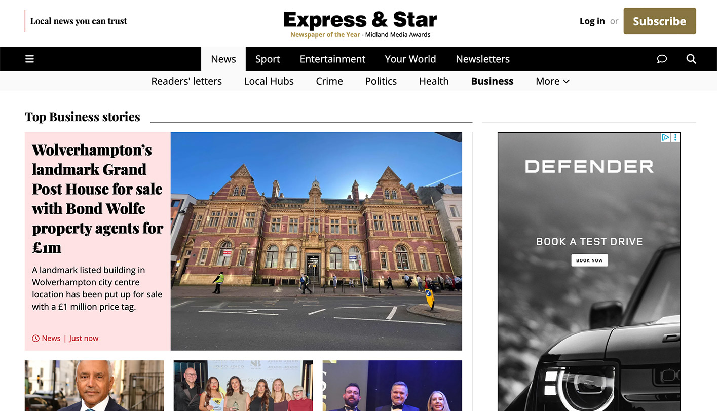 expressandstar website