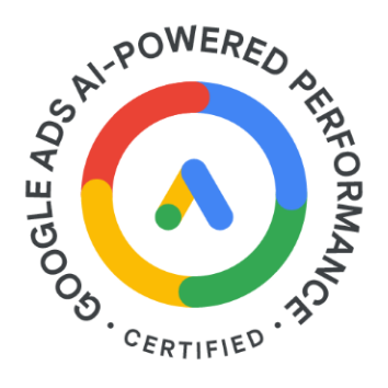 Google Ads Certified badge — Sharpstones Media